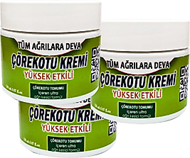 ÇÖREK OTU TOHUMU YAĞI KARIŞIMLI PAİNCREAM 150 ML 3 ADET
