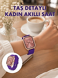 Uzaktan Kamera Kontrollü Kadın Akıllı Saat Seti