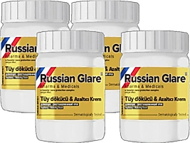 RUSS GLARE NANO 4 ADET X 50 ML TÜYLERE KREM RUSS MERHEMİ