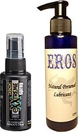 EROS HİNTOHU KADINLARA ERKEKLERE ÖZEL FERAHLATICI SPREY 50 ML + EROS 125 ML LUBRİCANT GEL