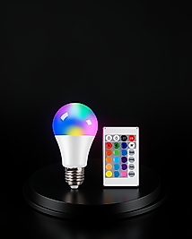RGB LED Ampul Uzaktan Kumandalı E27 15W XUCZRGBLAMBA-2