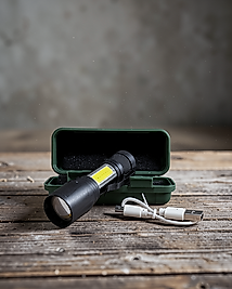 USB Şarjlı Mini El Feneri COB LED UCZZZHS215LAMBAAAAA2