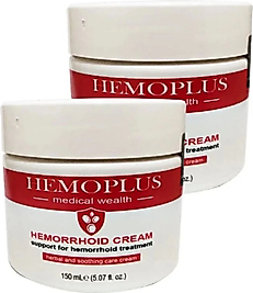 SÜPER HEMOPLUS BÜYÜK BOY BAKIM KREMİ 2 ADET 150 ML