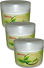 SÜPER BAMYA TOHUMU YAĞLI BAKIM VE MESAJ KREMİ 100 ML X 3 ADET