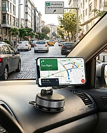 Katlanabilir Manyetik Telefon Tutucu Araç Konsol Telefon Standı