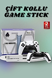 Game Stick 20.000 Oyunlu 4K HD Ekran UCZ3DGAMESTİCKK3