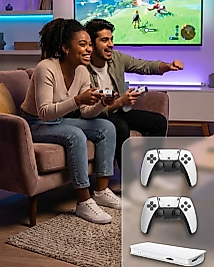 M15 Retro Konsol – 20.000 Oyunlu, Çift Gamepadli, 4K HDMI