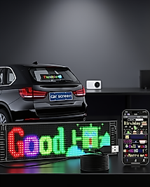 RGB Kayan Yazı LED Panel Telefon Kontrollü 16x96 UCZZZ12X60LEDMATRİXPANEL-4