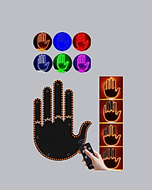 176 LED Amber El Hareketiyle Kontrol XUCZZZGESTURE-3