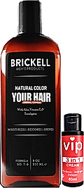 BRİCKELL 237 ML ERKEKLERE SAÇSAKAL BEYAZLIKGİDERİCİ ŞAMPUAN + VİP BÜYÜTÜCÜGECİKTİRİCİSERTLEŞTİRİCİ KREMİ 60ML