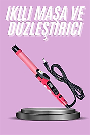 Saç Düzleştirici ve Maşa İkili UUCZZZİKİLİMAŞADÜZLEŞTİRİCİİİ3