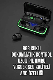 Bluetooth Kulaklık Powerbankli Yüksek Ses Kaliteli Şarj Göstergeli