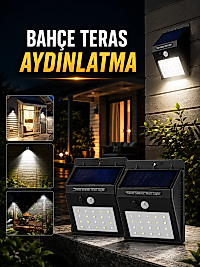 Solar Lamba Giriş, Bahçe Yol Avlu Hareket Sensörlü Led