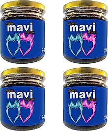 EFSANEVİ MAVİ MACUN 4 KAVANOZ 240 GR BAY&BAYAN ÇİFTLERE ÖZEL MACUN