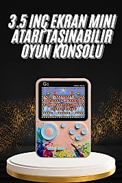 Televizyona Bağlanan Çift Joystick Taşınabilir Klasik Retro Oyunlu