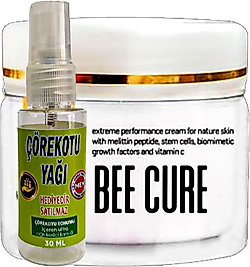 PLAYBOY BEE CURE KREM CRK:009 100 ML ARI ZEHRİ  RELAX KREMİ + VE HEDİYE 30 ML ÇÖREK OTU YAĞI