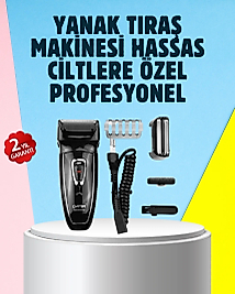 Çift Başlıklı Taşınabilir Tıraş Cihazı