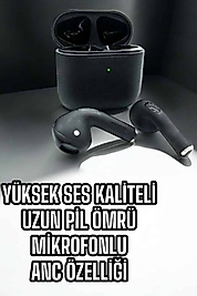 Bluetooth Kulaklık Pro Sensörlü Mikrofon UCZPRO5SİYAHKULAKLIK2