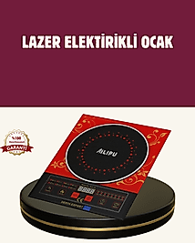 8 Programlı LED Ekranlı İndüksiyon Ocak 80–270°C Sıcaklık Ayarı