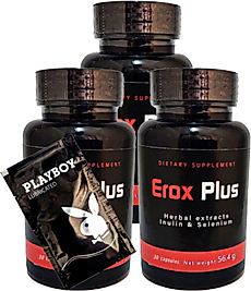 EROXPLUS ERKEKLERE ÖZEL PERFOR.MANS DESTEKLEME 3 ADET 30LU BRK:021 + HED.İYE PLAYBOY KAYDIRMACA JELİ