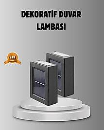 Güneş Enerjili 6 LED Solar Lamba – Fotoselli, Su Geçirmez ve Çevre Dostu Bahçe Işığı