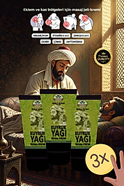 İBN-İ SİNA KUYRUK YAĞI MUCİZESİ VÜCUT DİZ İSKELET İÇİN MASAJ KREMİ 3 ADET