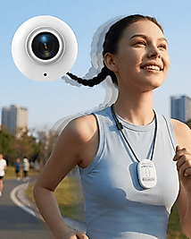 Manyetik Sabitlemeli 1080P Spor Kamera Geniş Açı Lens ve Mobil Bağlantı Özellikli