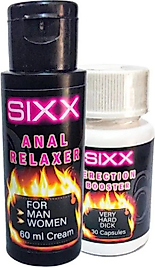 SİXX 60 ML BAY RLX KREM +ERKEKLERE ÖZEL G.Ç 30 LU