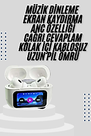Kulaklık Dokunmatik Ekranlı Air Pro 2 ANC UCZZZEKRANLIAİRPODSPROOO4