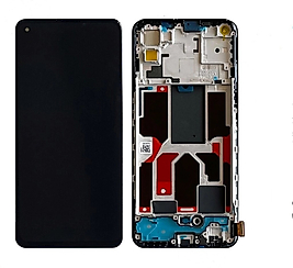 Reno 5 Lite Dokunmatik Ekran OLED Çıtalı (Siyah)