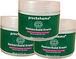 PROCTOHEMO BAKIM KREMI150 ML 3 ADET