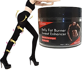 EELHOE BELLY KADINLARA ÖZEL FATBURNER KREM + S-M BEDEN SÜPER AKILLI MİKRO KAPSÜLLÜ TAYT