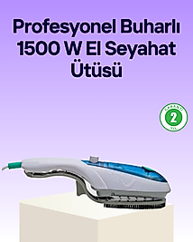 Buharlı Ütü Askıda Kullanım Kolaylığı ile Pratik Çözüm