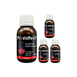 PROSTAFFECT 50 ML ŞURUP 4 ADET ERKEKLERİN ÖZEL DURUMLARINA İÇECEK FORMUNDA ÖZEL ŞURUB