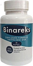 BİNAREKS ERKEKLERE 30 LU PIROSTAT ÇUHA ÇİÇEĞİ KAPS 3 ADET
