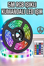 5M RGB Işıklı Şerit LED UUCZ5MŞERİTLED2