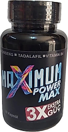 MAXİMUM POWER MAX BRLX 30’LU ERKEKLER İÇİN KAPSÜL