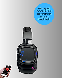 Kablosuz Katlanabilir Kulak Üstü Kulaklık UCZZZBT40