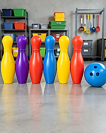 Çocuk Bowling Oyunu 6 Kukalı UCZZZBOVLİNGSETİ