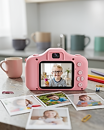 Mini Dijital Kamera HD Video ve Fotoğraf Kayıt USB Şarjlı