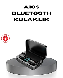 A10s TWS Bluetooth 5.0 Kulaklık – Powerbank’li Şarj Kutusu, Dokunmatik Kontrol, Gerçek Stereo