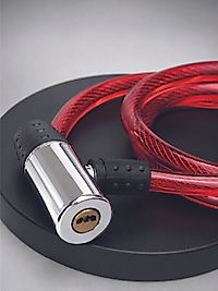 Bisiklet Güvenlik Kilidi 80 cm Şeffaf PVC Kaplamalı UCZZZBİSİKLETKİLİT-5