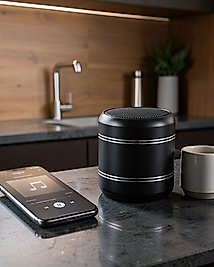 Taşınabilir Silindir Tasarım Bluetooth 5.0 Hoparlör UCZZZMİNİSPEAKERSİLİNDİR-6