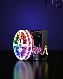 10 metre USB RGB kumandalı akıllı şerit led XUCZ10MŞERİTLED-5