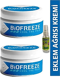 SÜPER BİOFREEZE 150 ML MASAJ KREMİ X 2 ADET + ÇÖREK OTU YAĞI 30 ML HEDİYE
