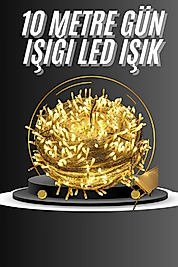 Dış Mekan Led Aydınlatma 10 Metre Gün Işığı Led Işık Pilli