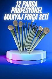 13 Parça Makyaj Fırça Seti Far Kontür Aydnlatıcı Fırçası İz Bırakmaz Hafif ve Yumuşak