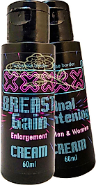 BREAST GAİN KADINLARA ÖZEL 60 ML ŞEKİLLENDİRME MEMLİFT BAKIM KREMİ + BAY BAYAN TİGHT KREM 60 ML LOVIX:068