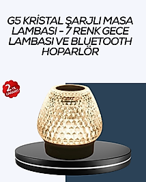Uzun Pil Ömürlü 7 Renk Işıklı Bluetooth Hoparlör