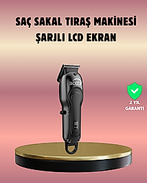 Evde ve Profesyonel Kullanıma Uygun Turbo Modlu Tıraş Makinesi